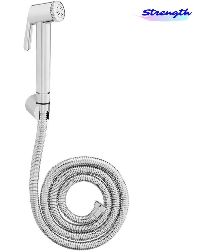     			Bathfax Steel Toilet Tap (2 in 1 Cock)