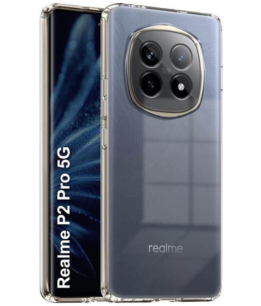     			Megha Star*** Plain Cases Compatible For Silicon REALME P2 PRO 5G ( )