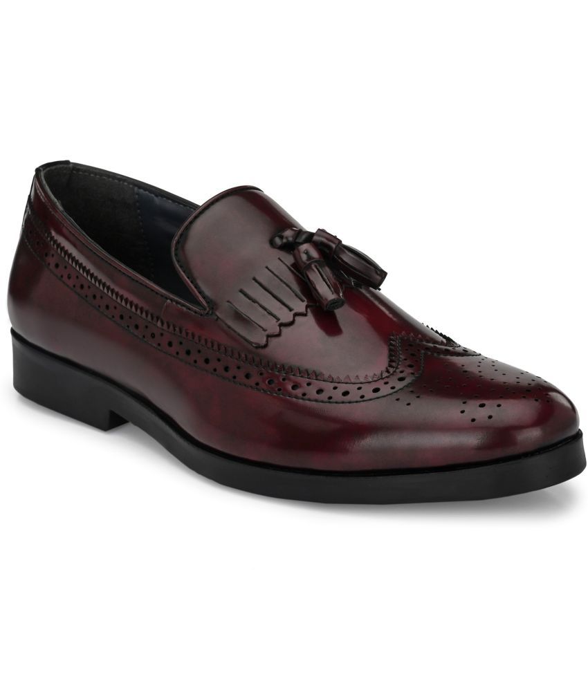     			San Frissco Cherry Men's Slip On Formal Shoes