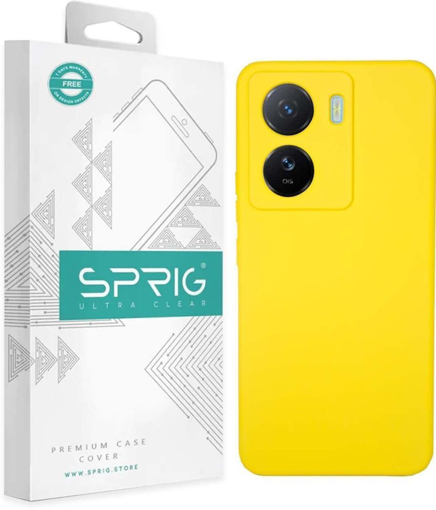     			Sprig Plain Cases Compatible For TPU Glossy Cases Vivo T2 5G ( Pack of 1 )