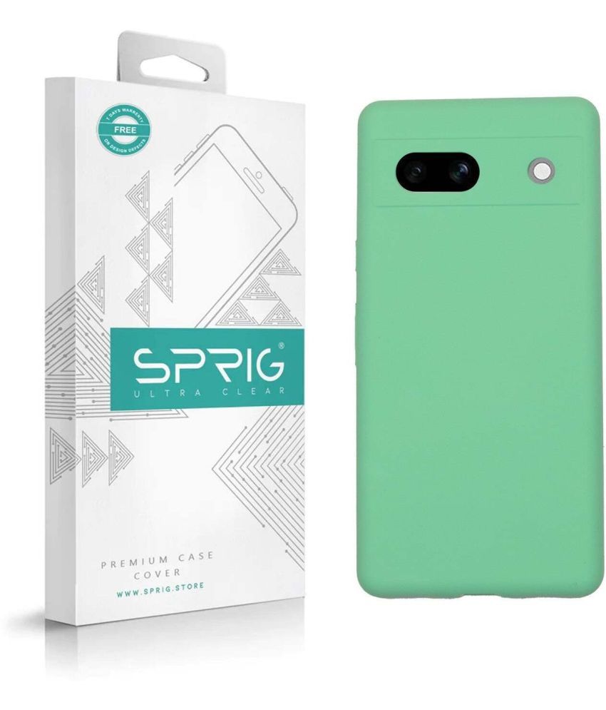     			Sprig Plain Cases Compatible For Silicon Google Pixel 7A 5G ( Pack of 1 )