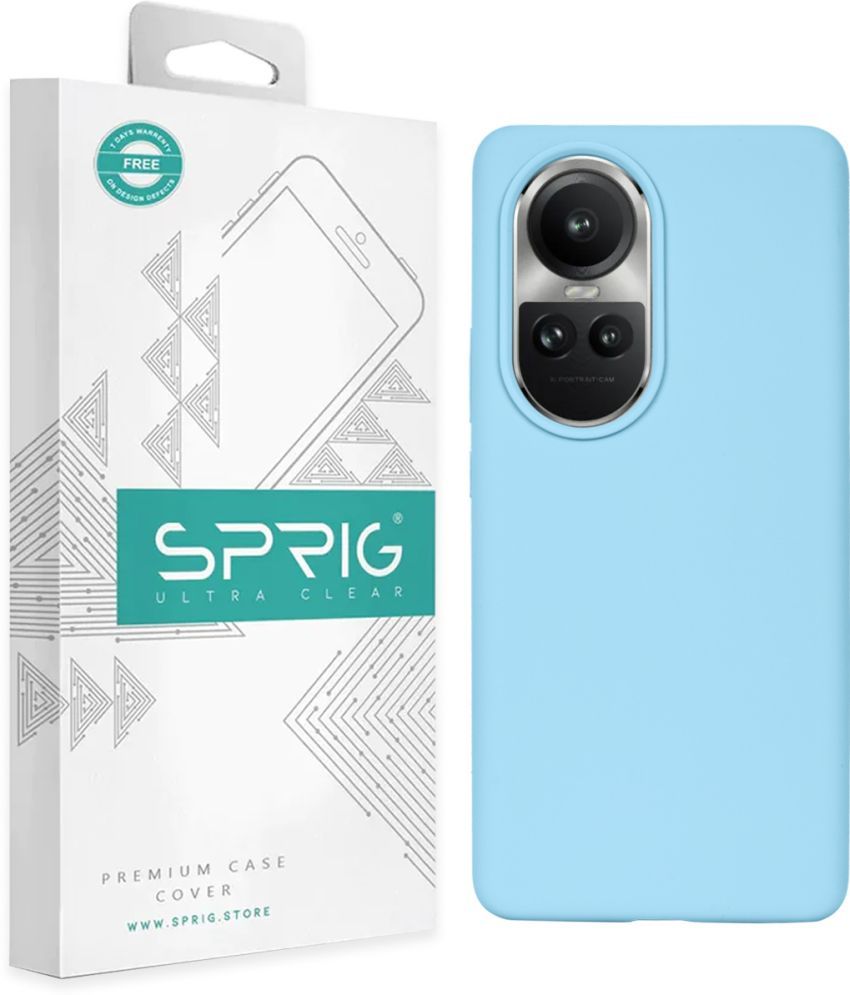     			Sprig Plain Cases Compatible For Silicon Oppo Reno10 Pro 5G ( Pack of 1 )