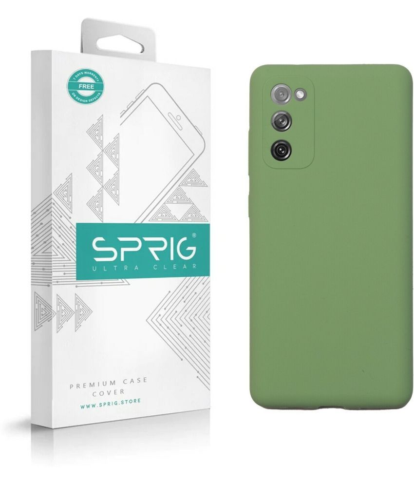     			Sprig Plain Cases Compatible For Silicon Samsung Galaxy S20 Fe ( Pack of 1 )