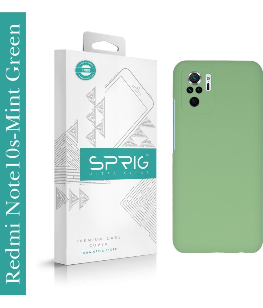     			Sprig Plain Cases Compatible For Silicon Redmi Note 10S ( Pack of 1 )