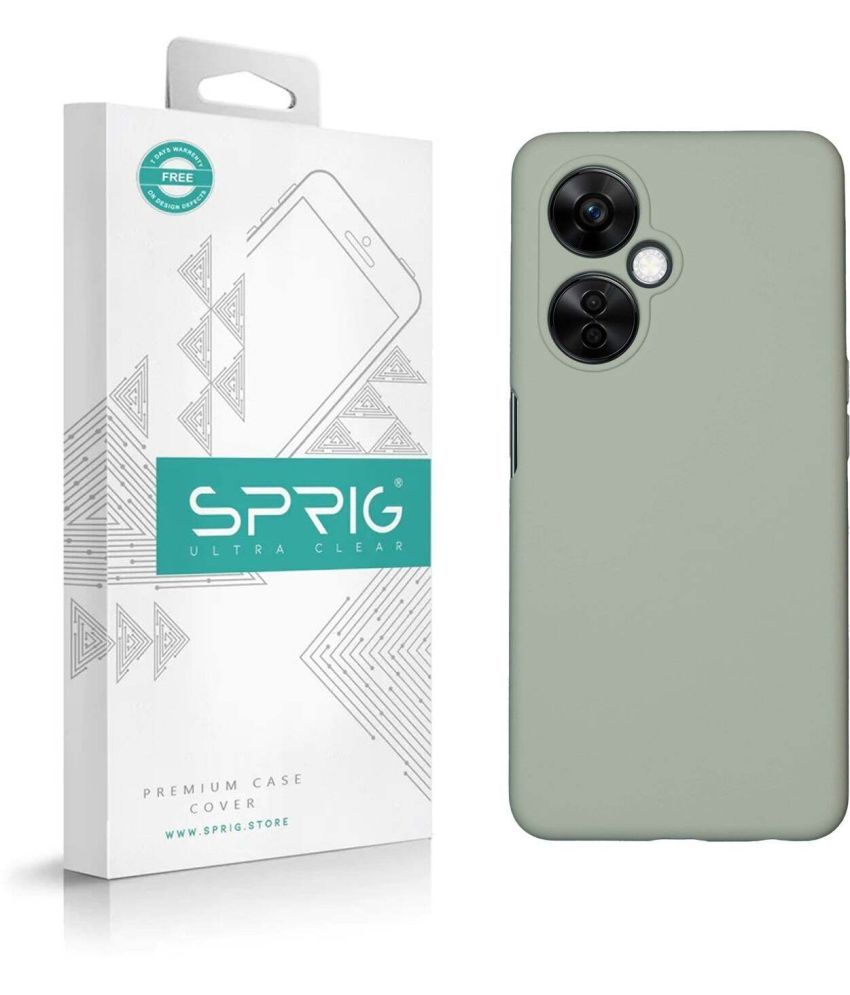     			Sprig Plain Cases Compatible For Silicon Oneplus Nord Ce 3 Lite 5G ( Pack of 1 )