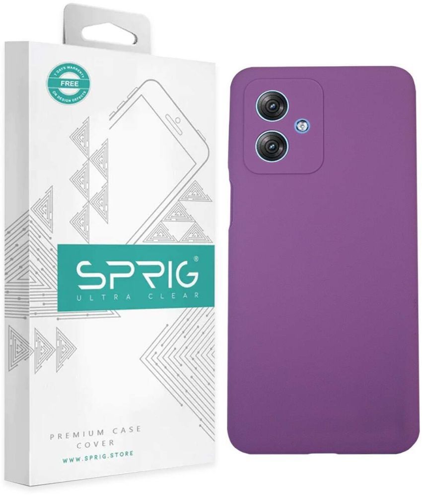     			Sprig Plain Cases Compatible For Silicon Motorola G54 5G ( Pack of 1 )