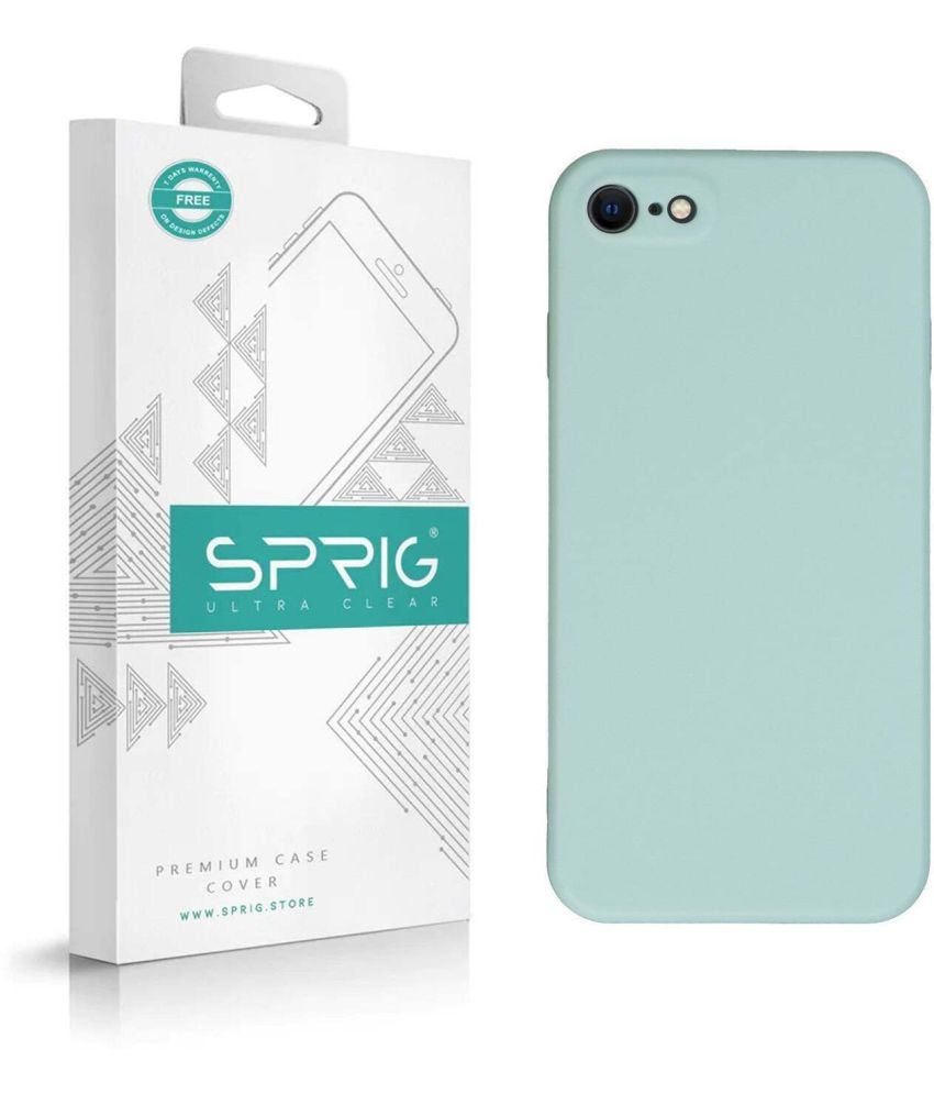     			Sprig Plain Cases Compatible For TPU Glossy Cases Apple Iphone 7 ( Pack of 1 )