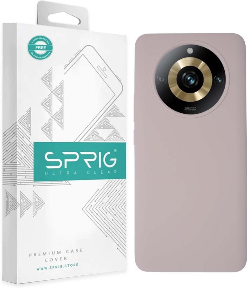     			Sprig Plain Cases Compatible For Silicon Realme 11 Pro Plus 5G ( Pack of 1 )