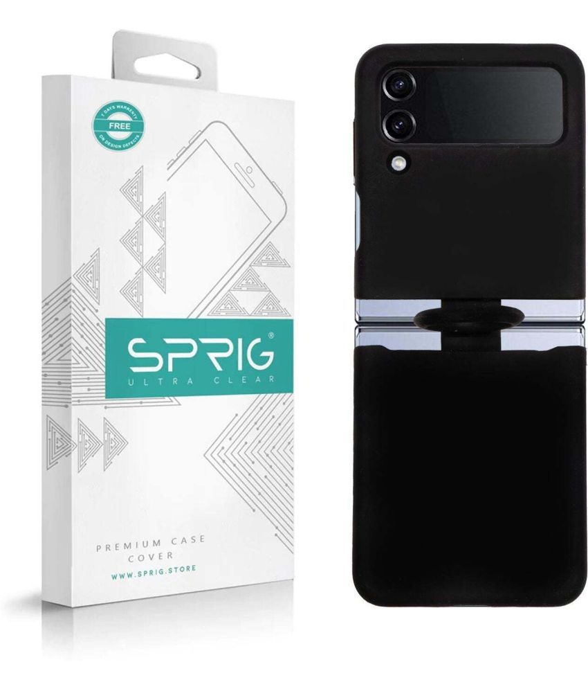     			Sprig Plain Cases Compatible For Silicon Samsung Galaxy Z Flip 4 ( Pack of 1 )