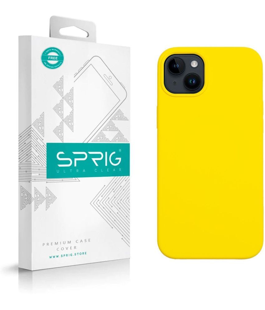     			Sprig Plain Cases Compatible For Silicon Apple Iphone 14 Plus ( Pack of 1 )