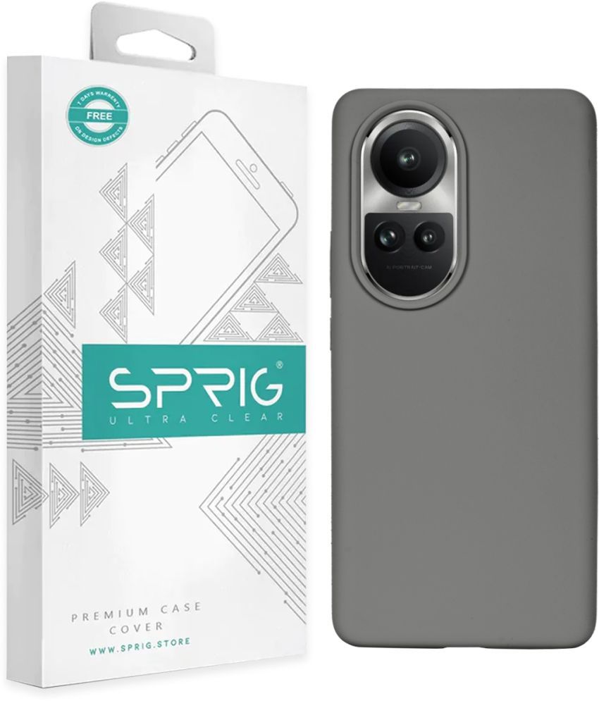     			Sprig Plain Cases Compatible For Silicon Oppo Reno10 Pro 5G ( Pack of 1 )