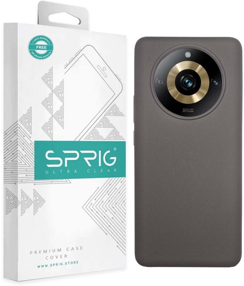     			Sprig Plain Cases Compatible For Silicon Realme 11 Pro 5G ( Pack of 1 )