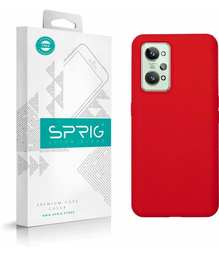     			Sprig Plain Cases Compatible For Silicon Realme Gt 2 ( Pack of 1 )