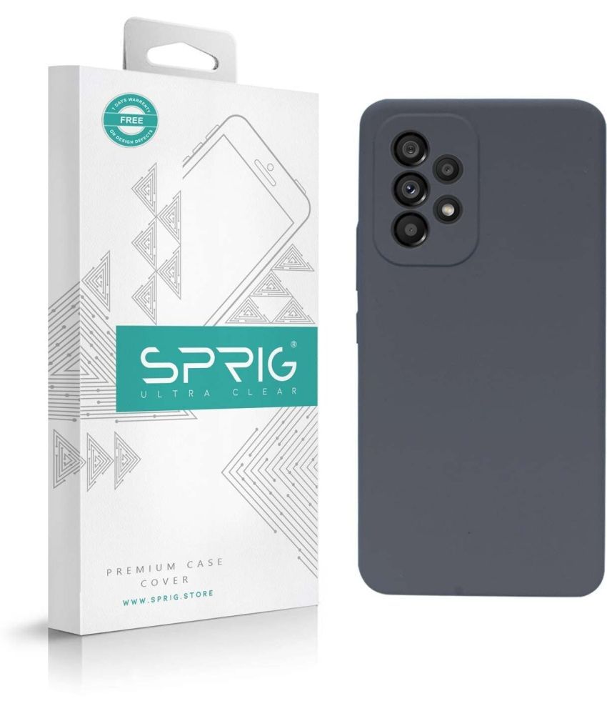     			Sprig Plain Cases Compatible For Silicon Samsung Galaxy A53 5G ( Pack of 1 )