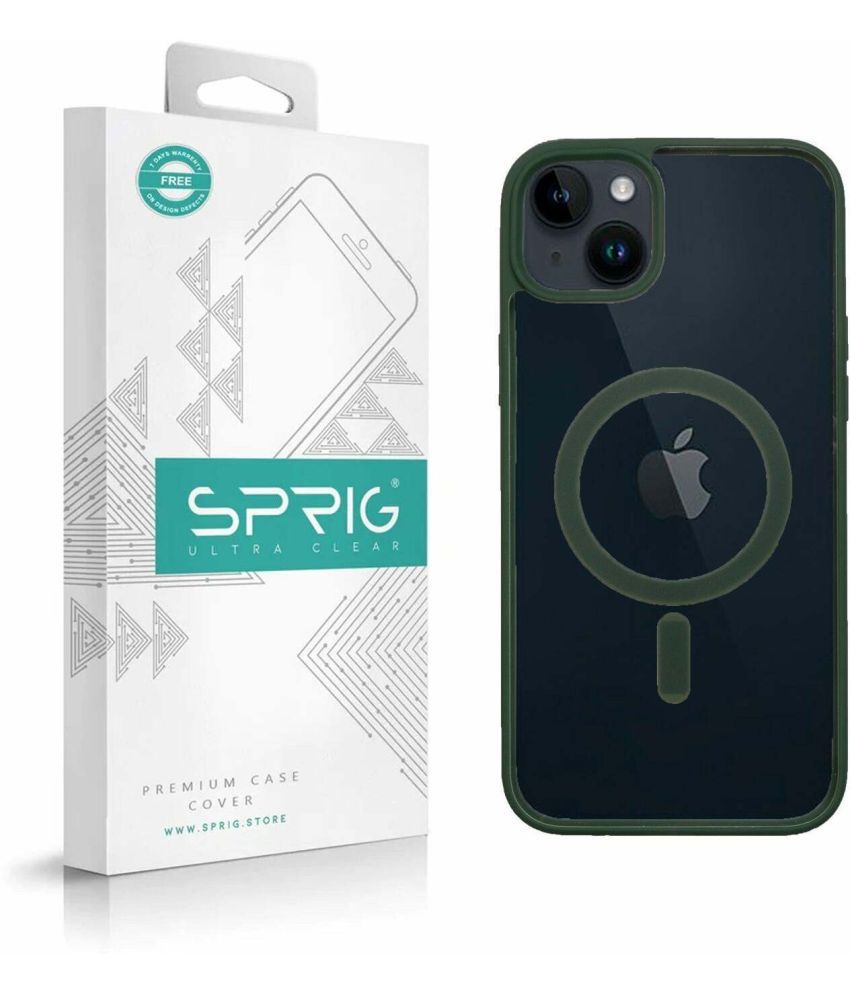     			Sprig Plain Cases Compatible For Polycarbonate Apple Iphone 14 ( Pack of 1 )