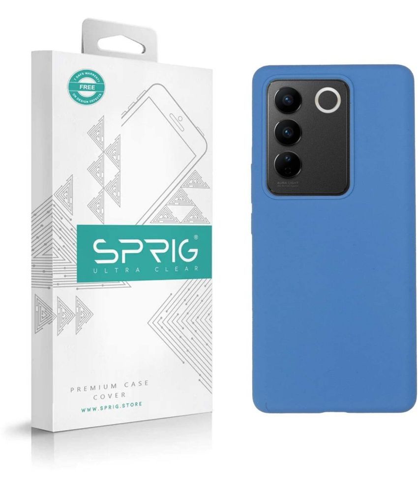     			Sprig Plain Cases Compatible For Silicon Vivo V27 Pro 5G ( Pack of 1 )