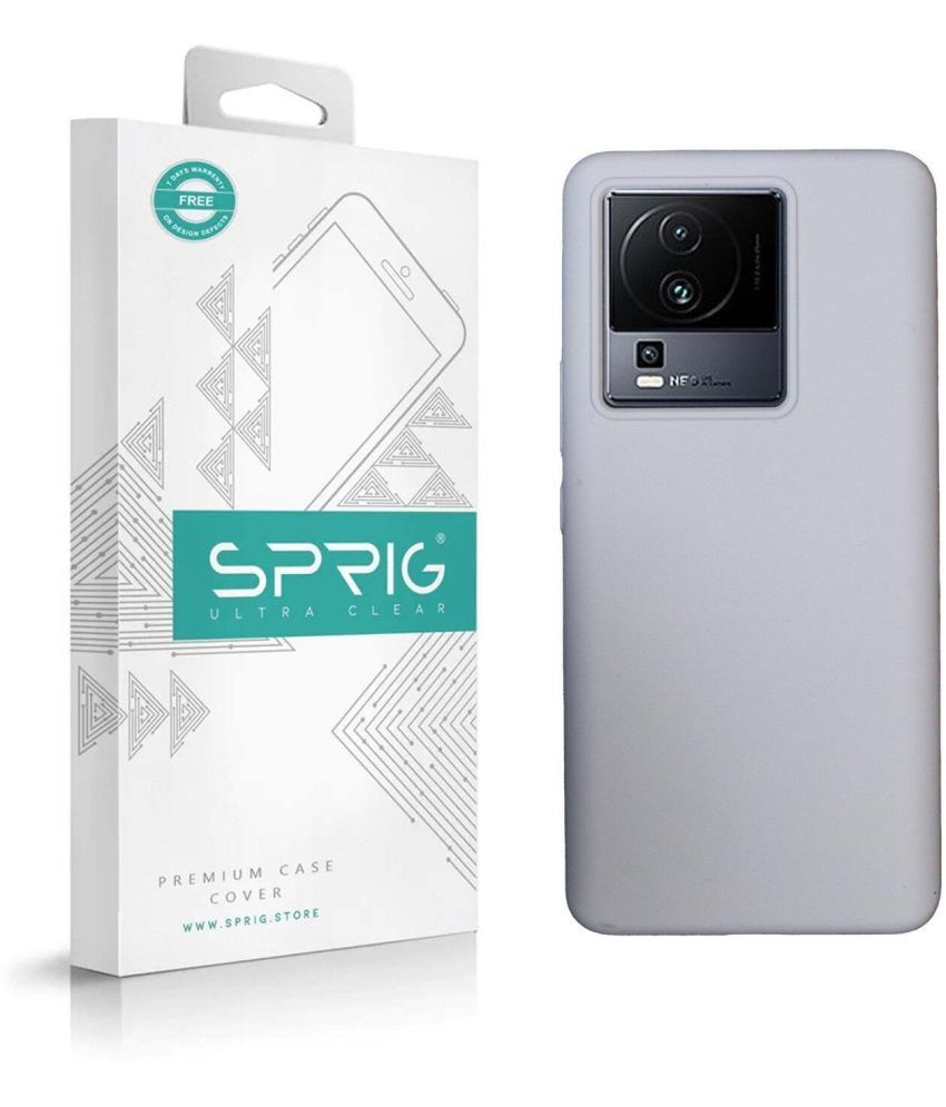     			Sprig Plain Cases Compatible For Silicon Iqoo Neo 7 5G ( Pack of 1 )