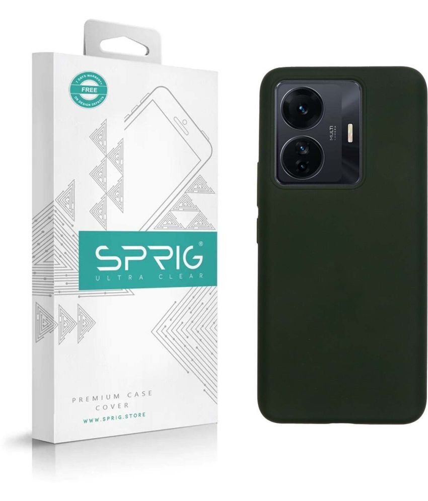     			Sprig Plain Cases Compatible For Silicon Iqoo Z6 Pro 5G ( Pack of 1 )