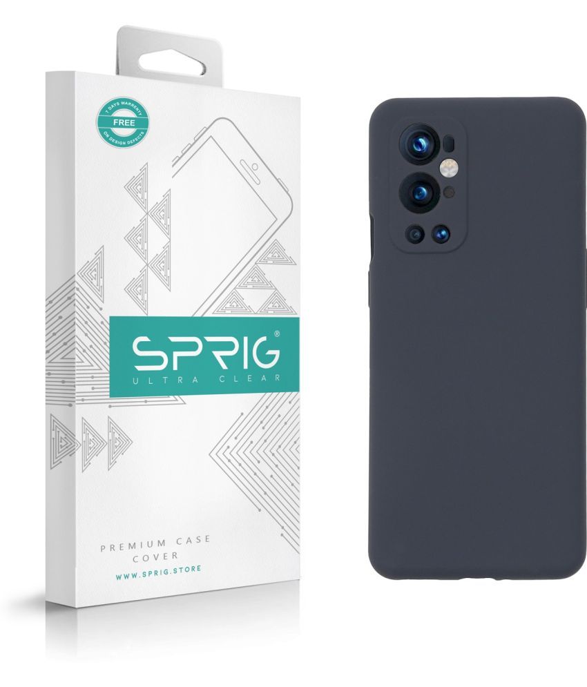     			Sprig Plain Cases Compatible For Silicon Oneplus9 Pro ( Pack of 1 )