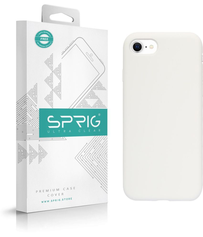     			Sprig Plain Cases Compatible For Silicon Apple Iphone Se 2020 ( Pack of 1 )