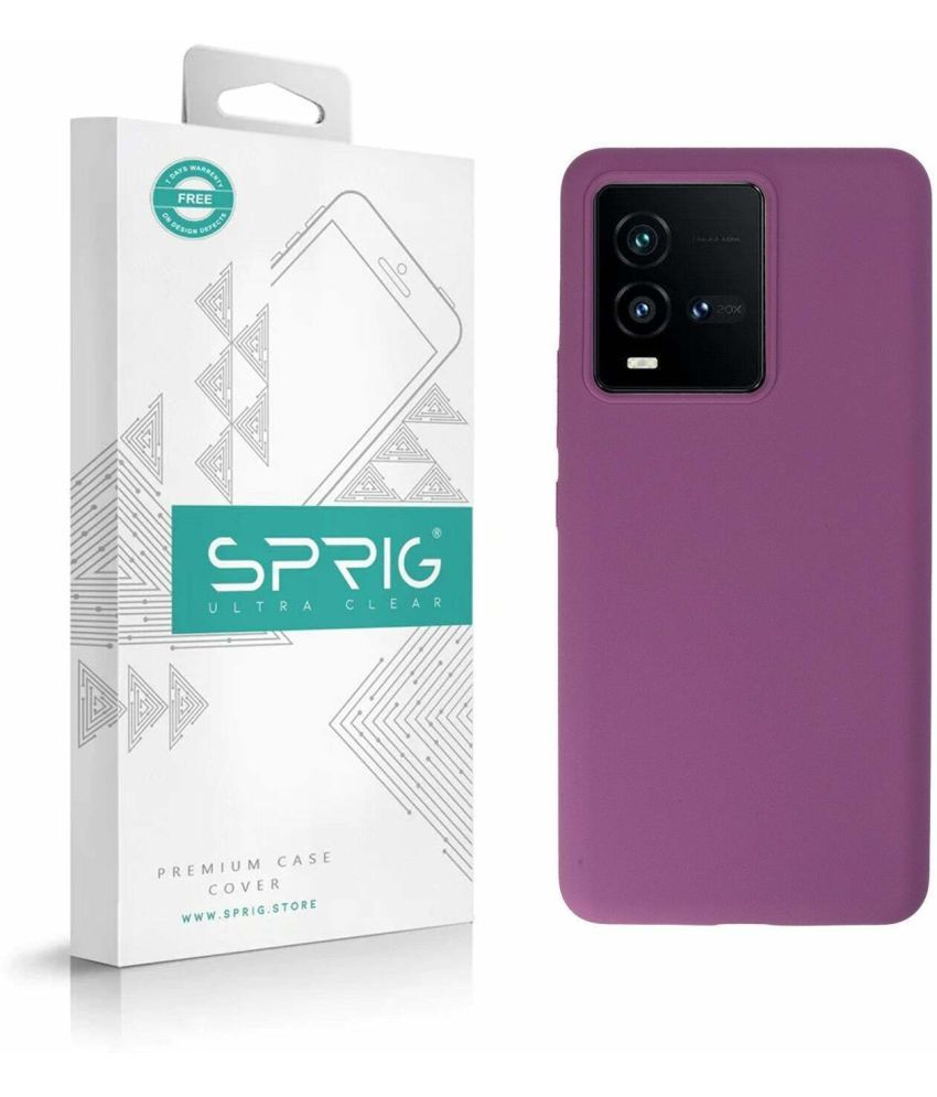     			Sprig Plain Cases Compatible For Silicon Iqoo 9T 5G ( Pack of 1 )