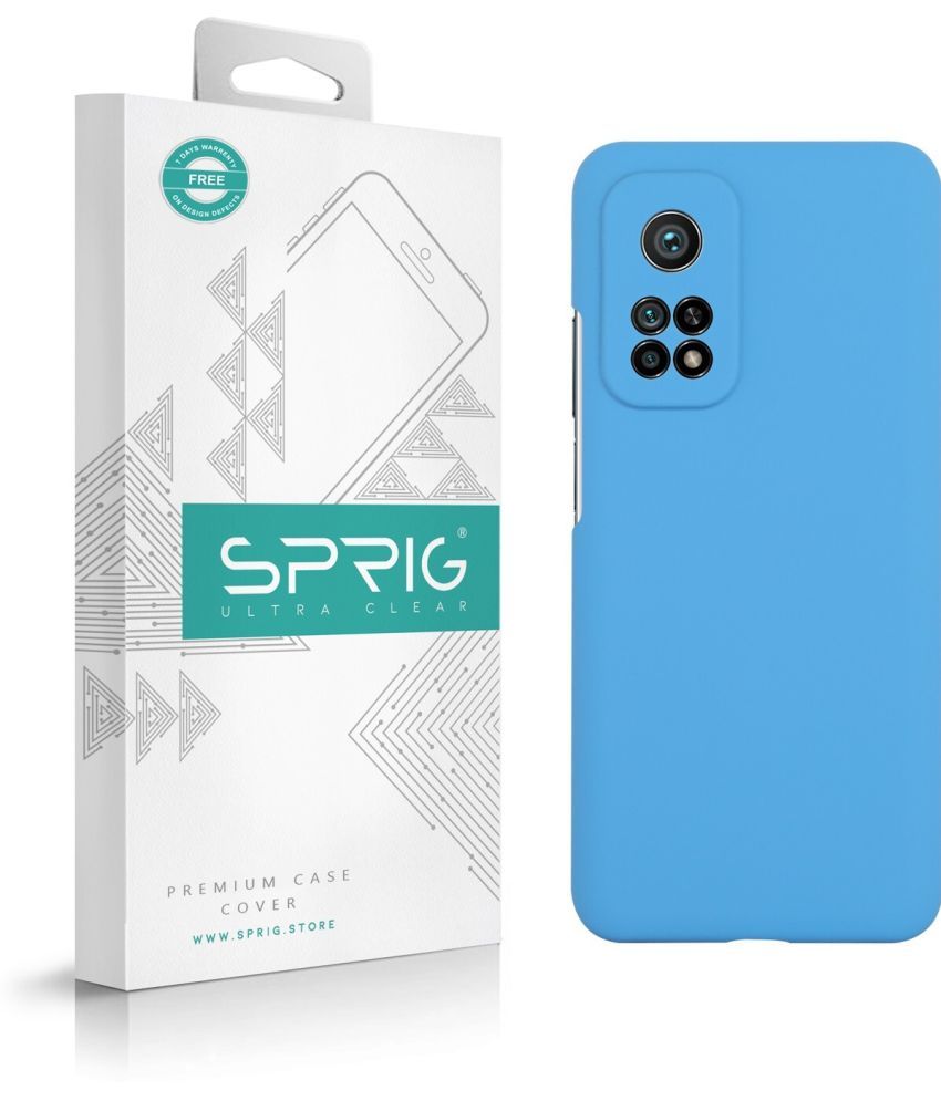     			Sprig Plain Cases Compatible For Silicon Mi 10T ( Pack of 1 )