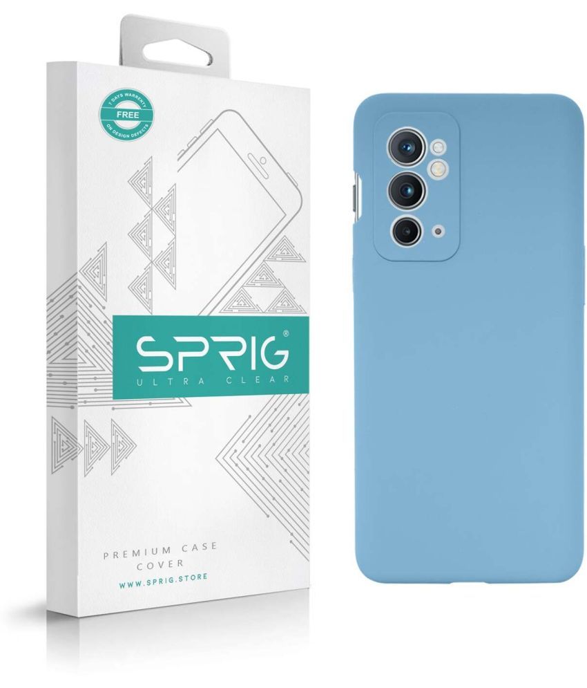     			Sprig Plain Cases Compatible For Silicon Oneplus 9Rt 5G ( Pack of 1 )