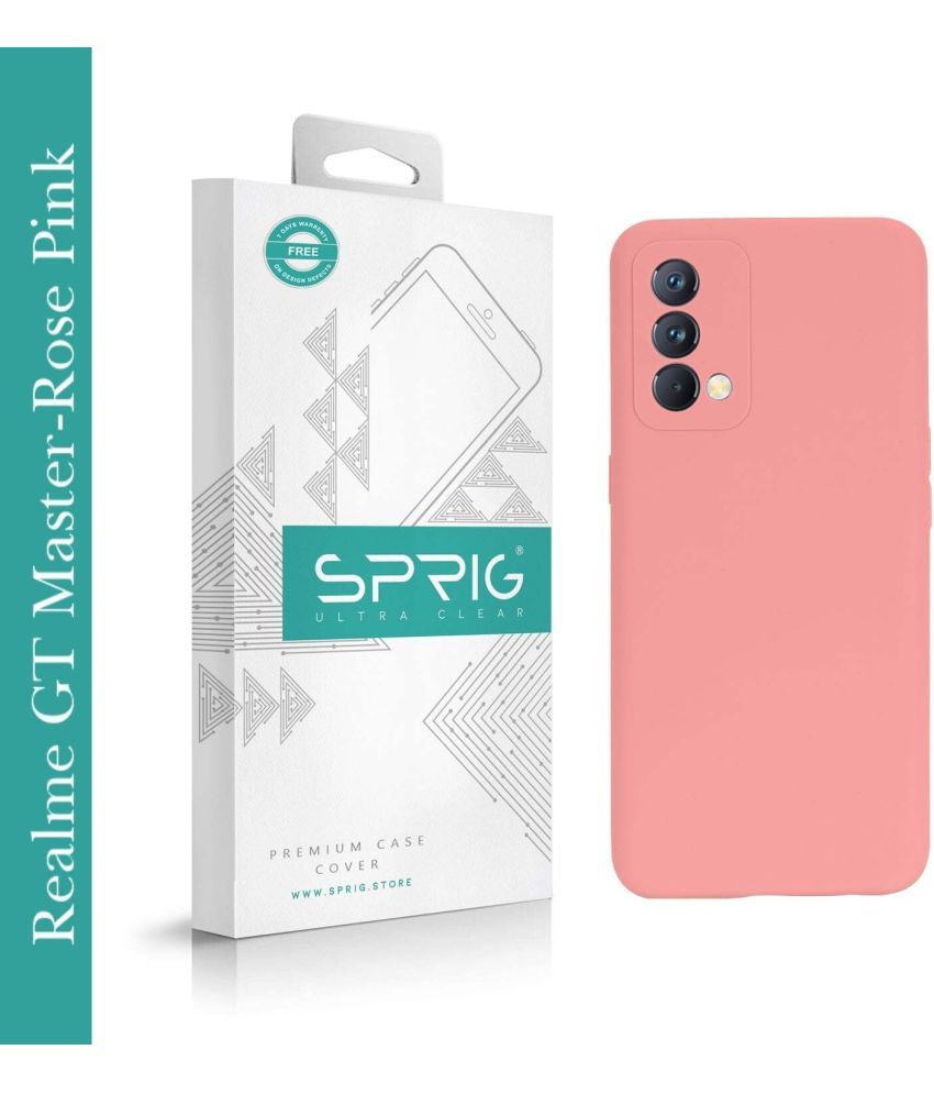     			Sprig Plain Cases Compatible For Silicon Realme Gt Master Edition ( Pack of 1 )