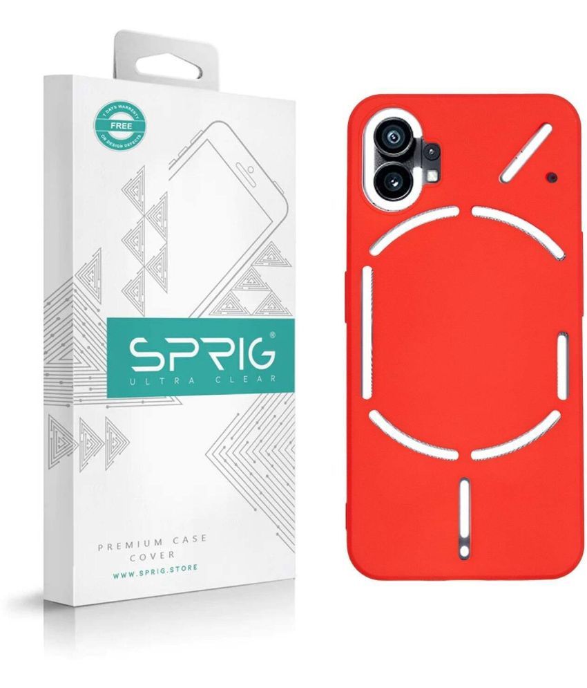     			Sprig Plain Cases Compatible For TPU Glossy Cases Nothing Phone 1 ( Pack of 1 )