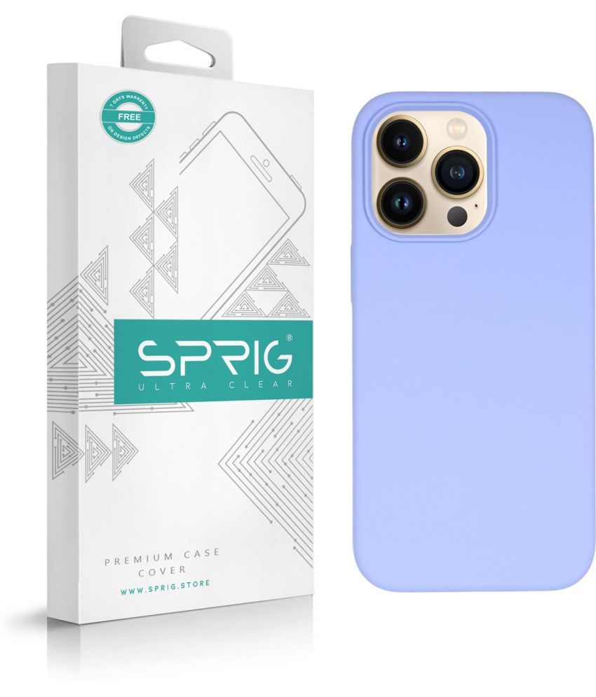     			Sprig Plain Cases Compatible For Silicon Apple Iphone 13 Pro Max ( Pack of 1 )