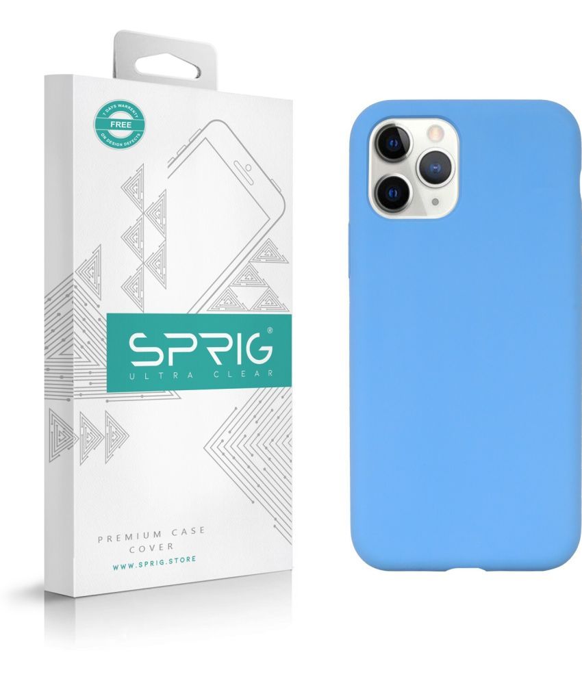     			Sprig Plain Cases Compatible For Silicon Apple Iphone 11 Pro ( Pack of 1 )