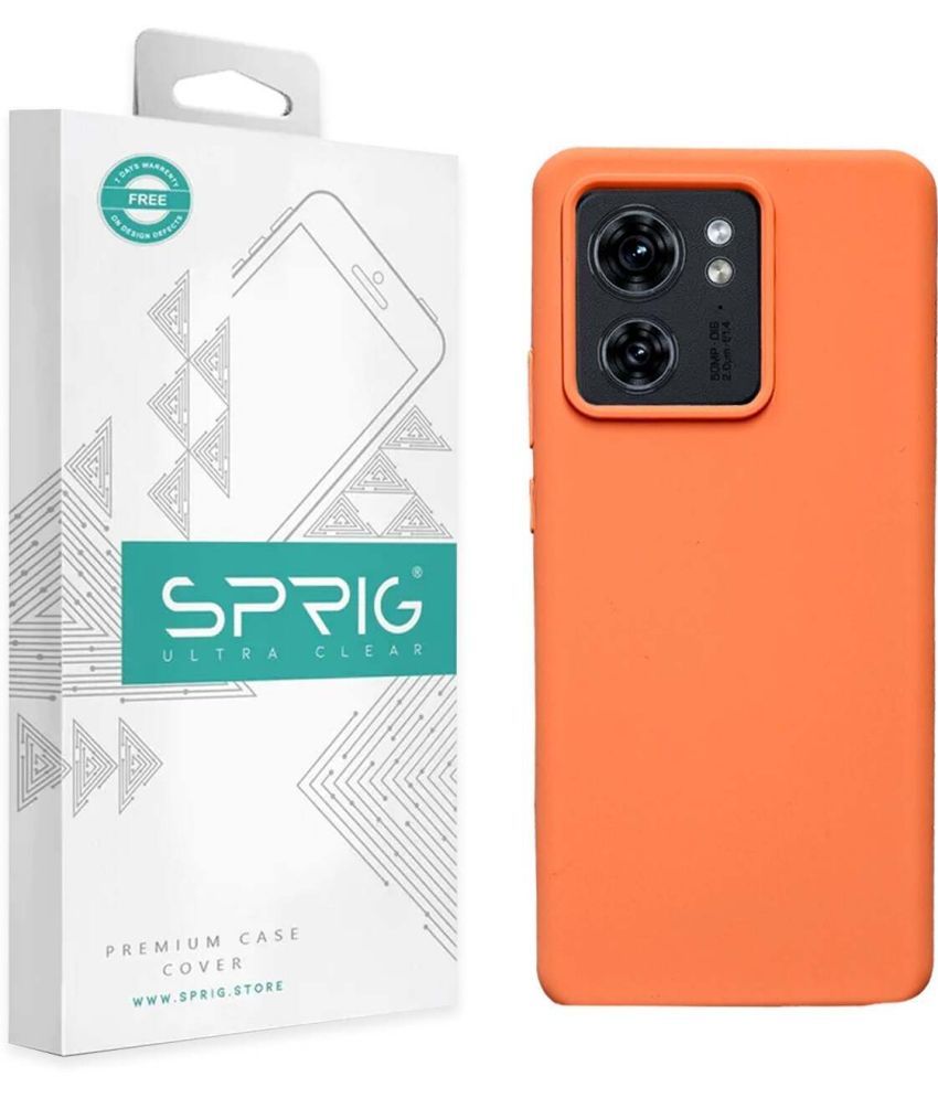     			Sprig Plain Cases Compatible For Silicon Motorola Edge 40 ( Pack of 1 )