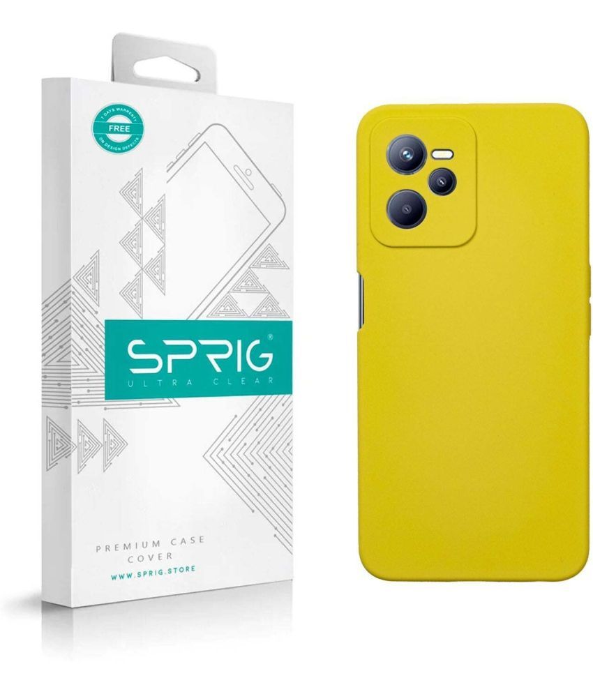     			Sprig Plain Cases Compatible For Silicon Realme C55 ( Pack of 1 )