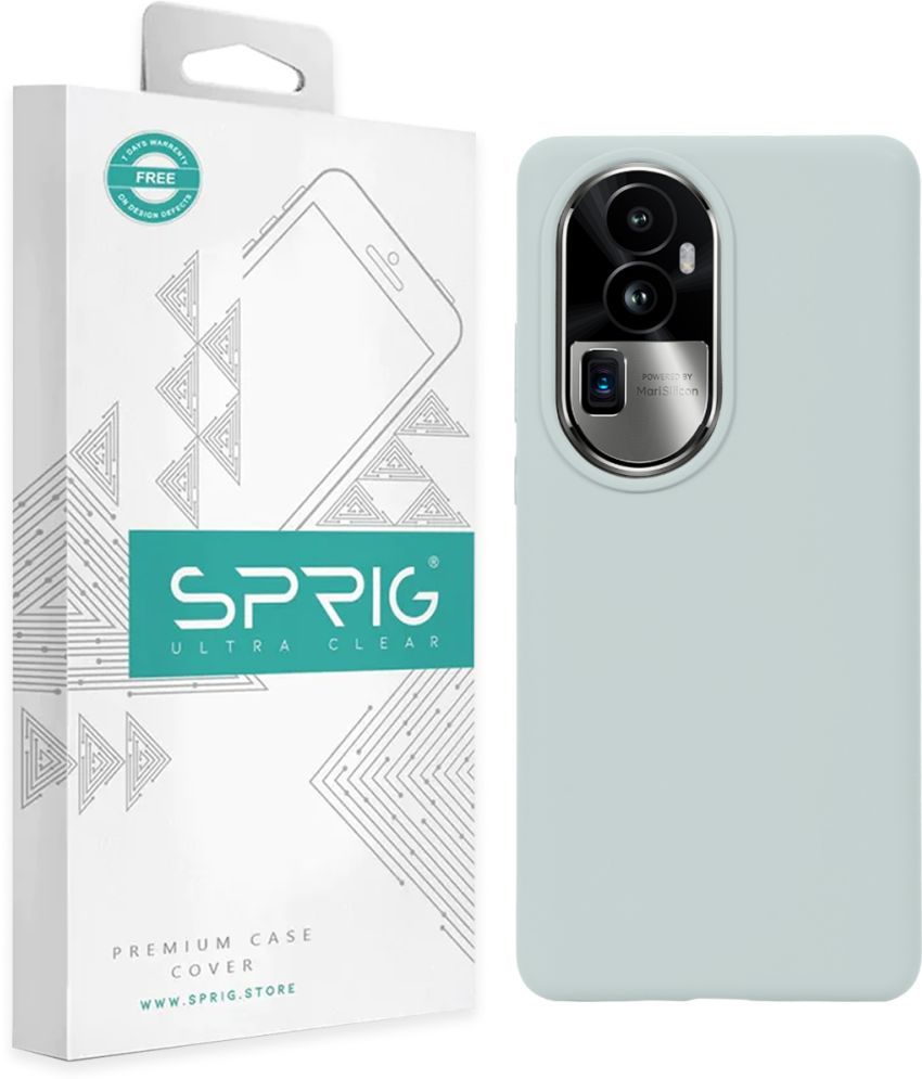     			Sprig Plain Cases Compatible For Silicon Oppo Reno10 Pro+ 5G ( Pack of 1 )