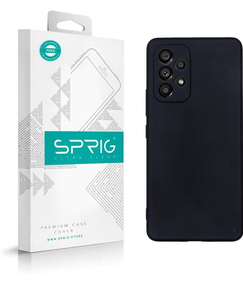     			Sprig Plain Cases Compatible For TPU Glossy Cases Samsung Galaxy A53 5G ( Pack of 1 )