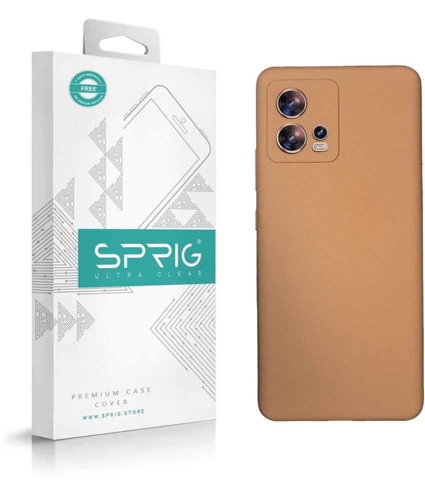     			Sprig Plain Cases Compatible For Silicon Motorola Edge 30 Fusion ( Pack of 1 )