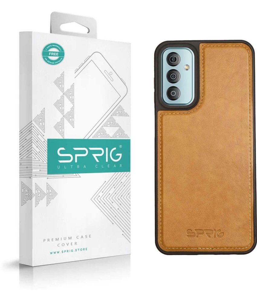     			Sprig Plain Cases Compatible For Leather Samsung Galaxy F23 5G ( Pack of 1 )