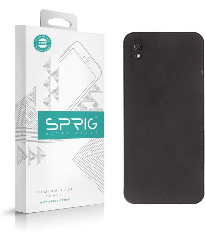     			Sprig Plain Cases Compatible For TPU Glossy Cases Mi Redmi 9I Sport ( Pack of 1 )