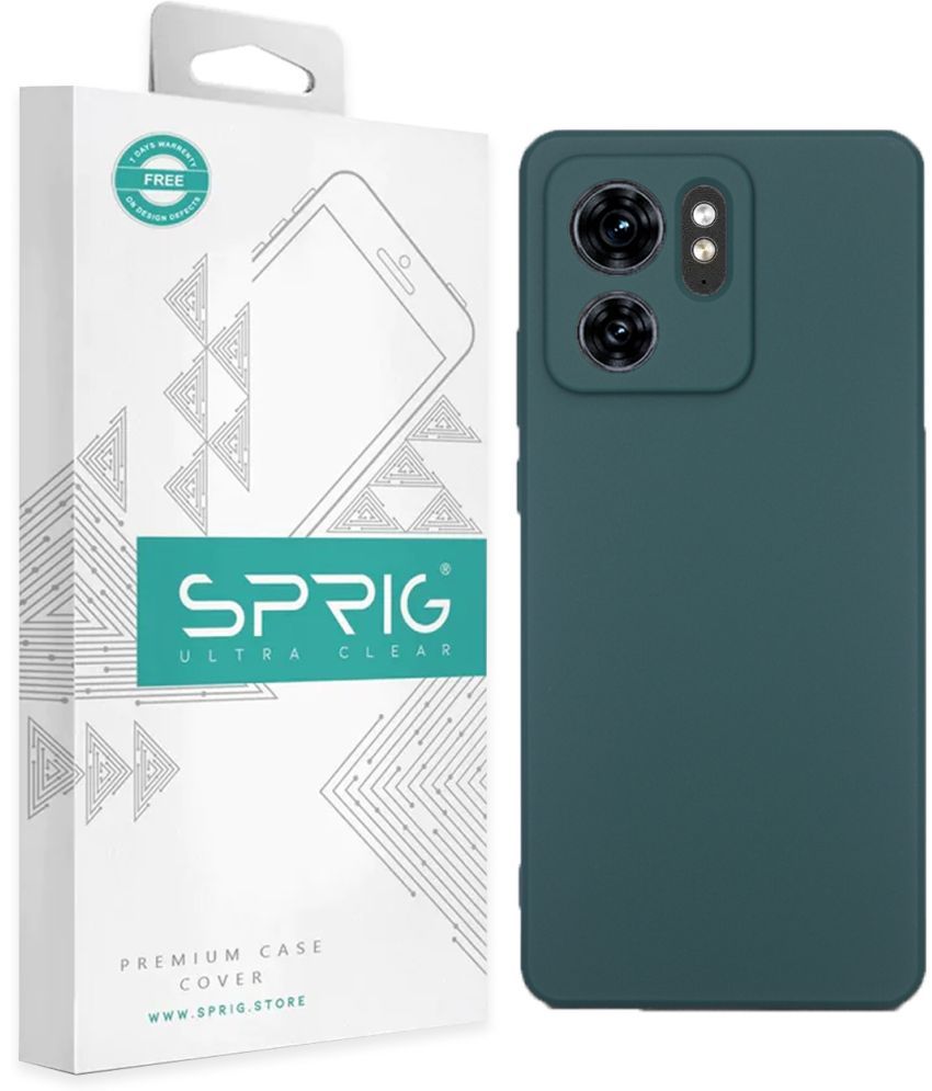     			Sprig Plain Cases Compatible For TPU Glossy Cases Motorola Edge 40 ( Pack of 1 )