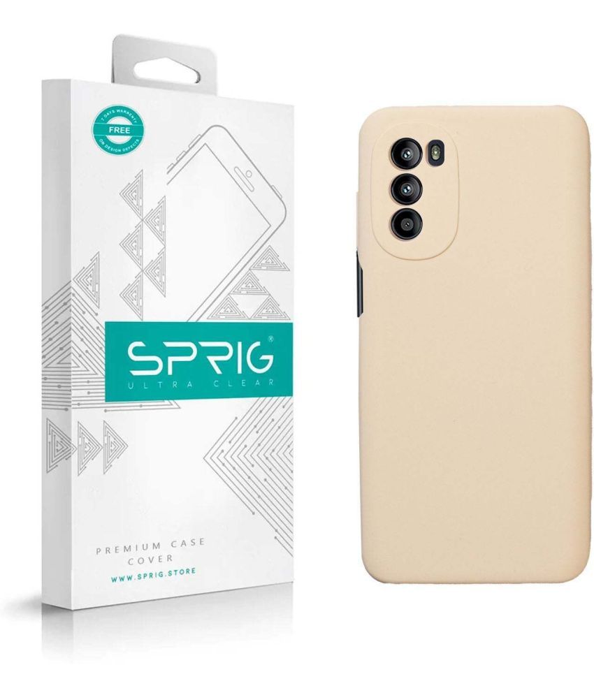     			Sprig Plain Cases Compatible For Silicon Motorola G62 5G ( Pack of 1 )