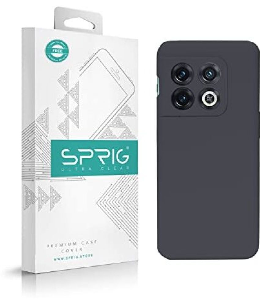     			Sprig Plain Cases Compatible For Silicon Oneplus 10 Pro 5G ( Pack of 1 )