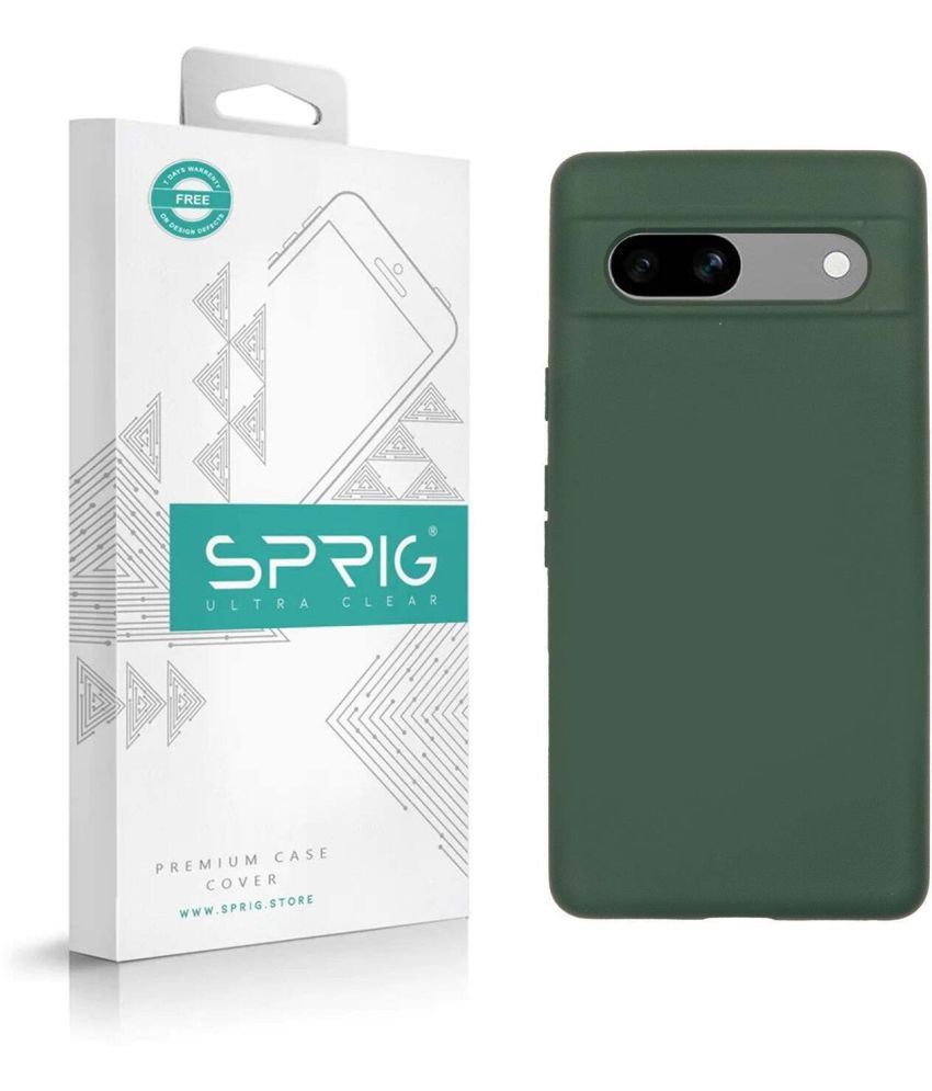     			Sprig Plain Cases Compatible For Silicon Google Pixel 7A 5G ( Pack of 1 )