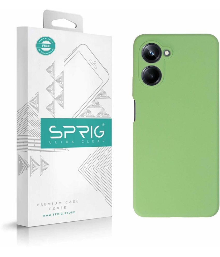     			Sprig Plain Cases Compatible For Silicon Realme 10 Pro 5G ( Pack of 1 )