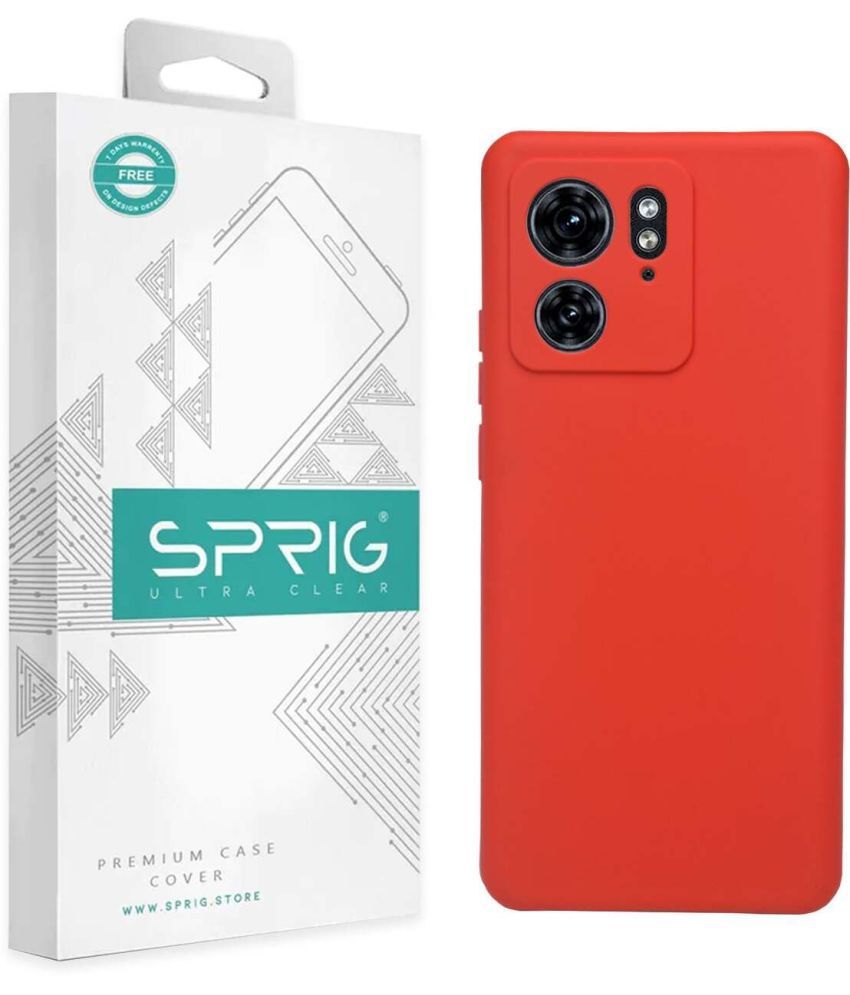     			Sprig Plain Cases Compatible For TPU Glossy Cases Motorola Edge 40 ( Pack of 1 )