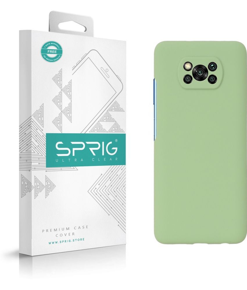     			Sprig Plain Cases Compatible For Silicon Poco X3 Pro ( Pack of 1 )