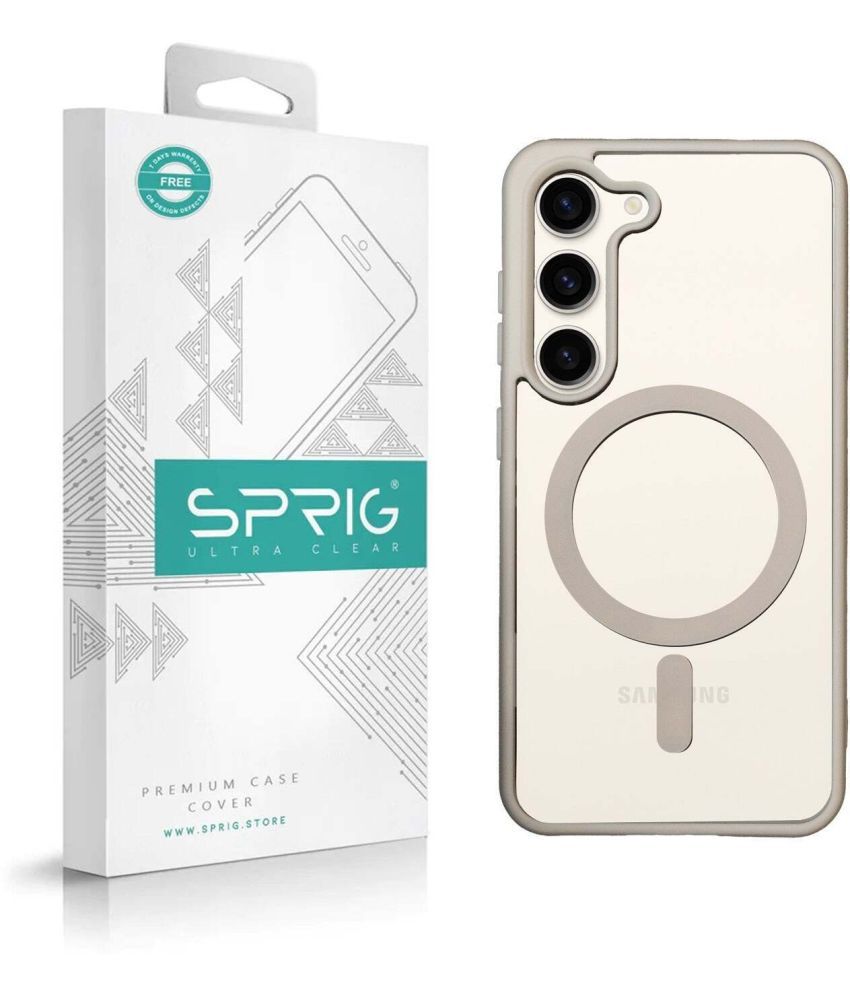     			Sprig Plain Cases Compatible For Polycarbonate Samsung Galaxy S23 Plus 5G ( Pack of 1 )