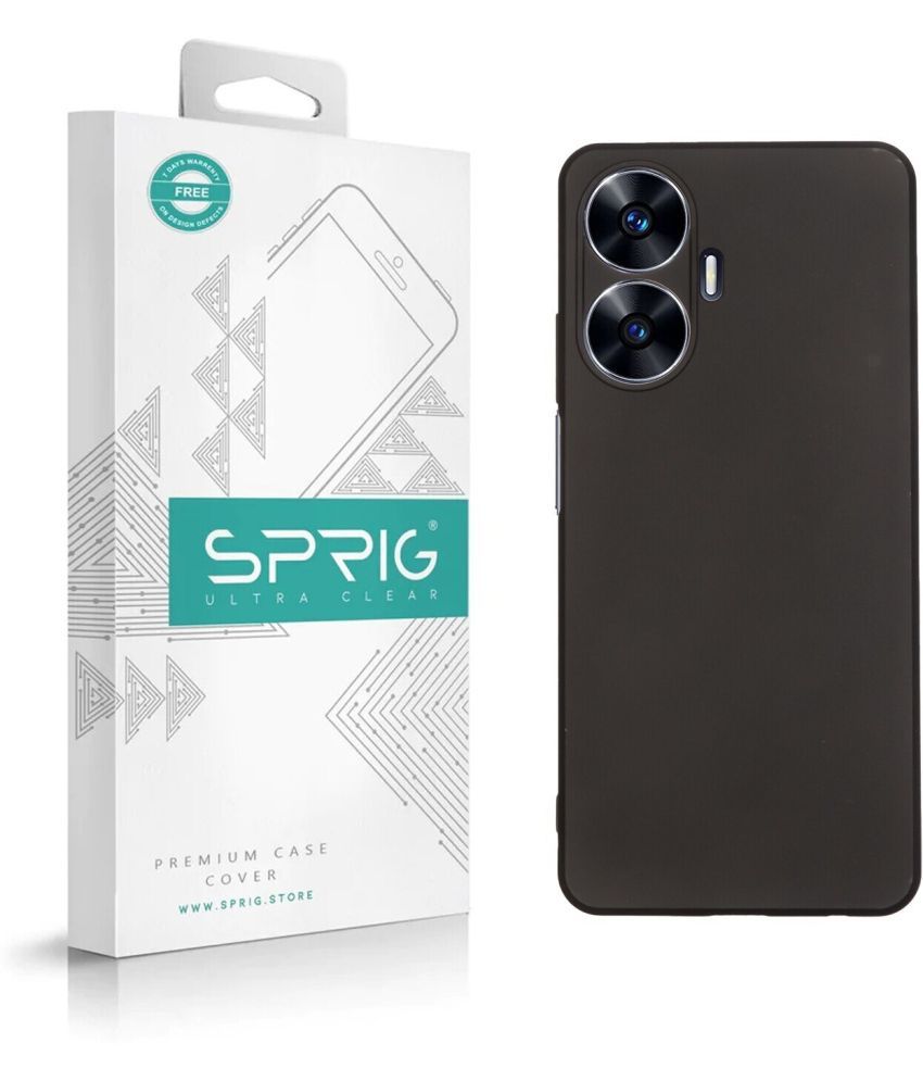     			Sprig Plain Cases Compatible For TPU Glossy Cases Realme Narzo N55 ( Pack of 1 )