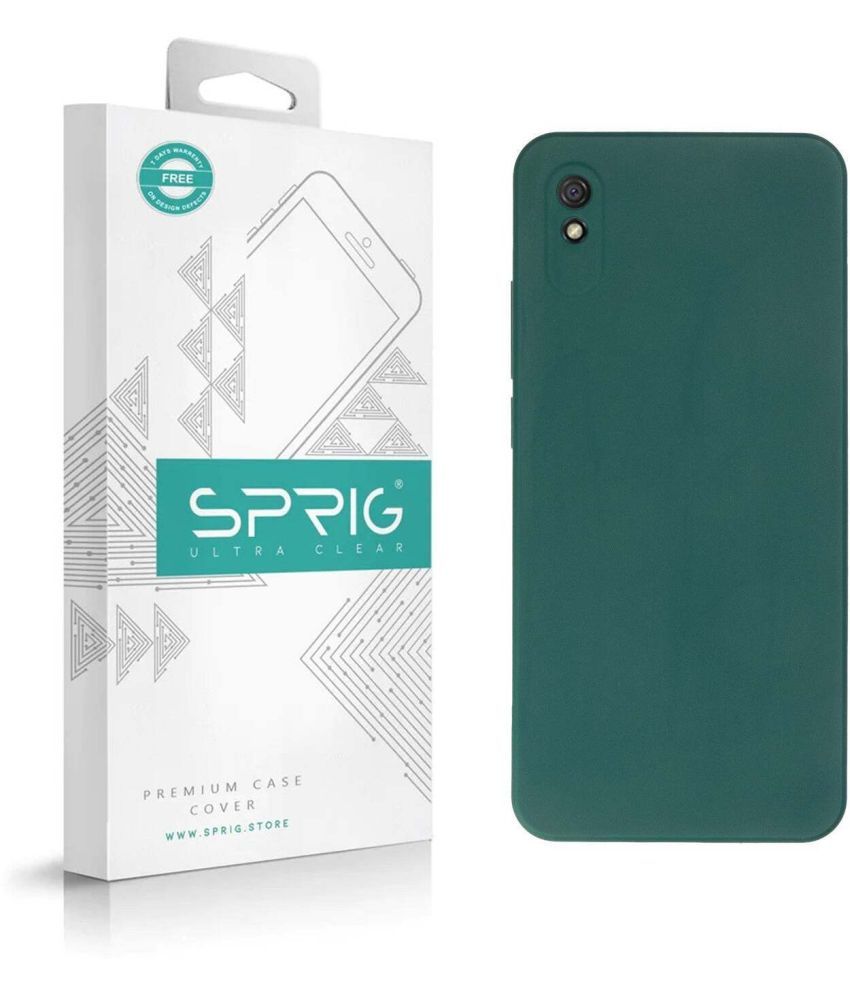     			Sprig Plain Cases Compatible For TPU Glossy Cases Mi Redmi 9I Sport ( Pack of 1 )