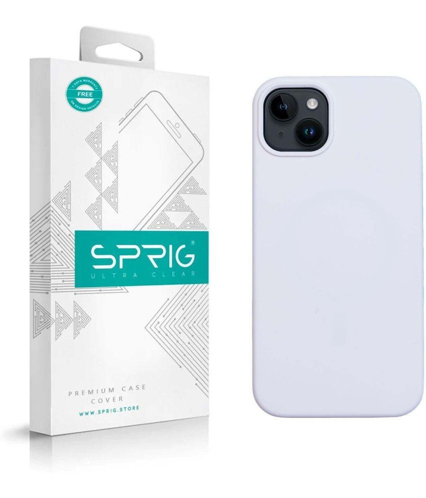     			Sprig Plain Cases Compatible For Silicon Apple Iphone 14 Plus ( Pack of 1 )