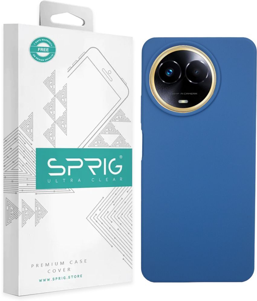     			Sprig Plain Cases Compatible For Silicon Realme 11X 5G ( Pack of 1 )